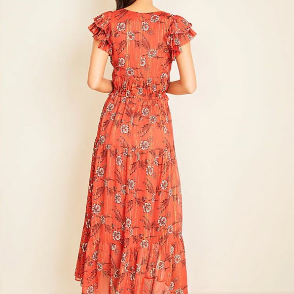Ann Taylor | Dresses | Shimmer Floral 